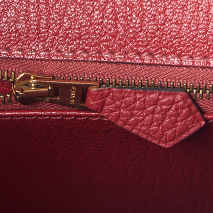 Hermes Togo Birkin 30 Rouge Grenat 15 of 31
