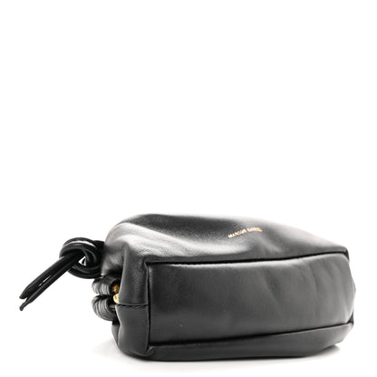 Mansur Gavriel Lambskin Mini Cloud Wristlet Black Flamma 4 of 6