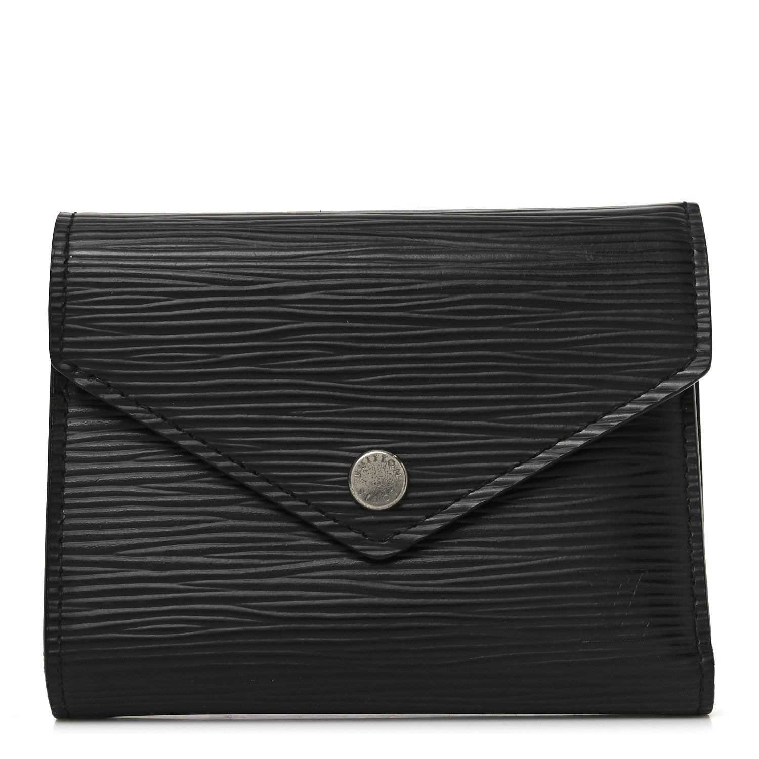 Louis Vuitton Epi Victorine Wallet Black 1 of 7