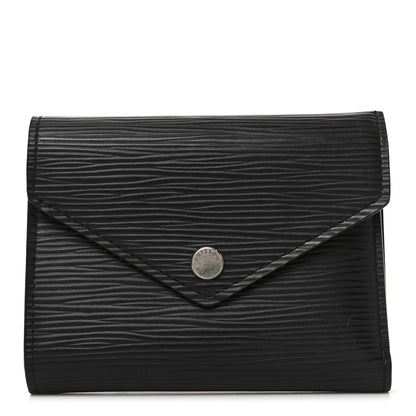 Louis Vuitton Epi Victorine Wallet Black 1 of 7