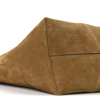 Chloe Suede Spin Tote Clay Brown 10 of 11