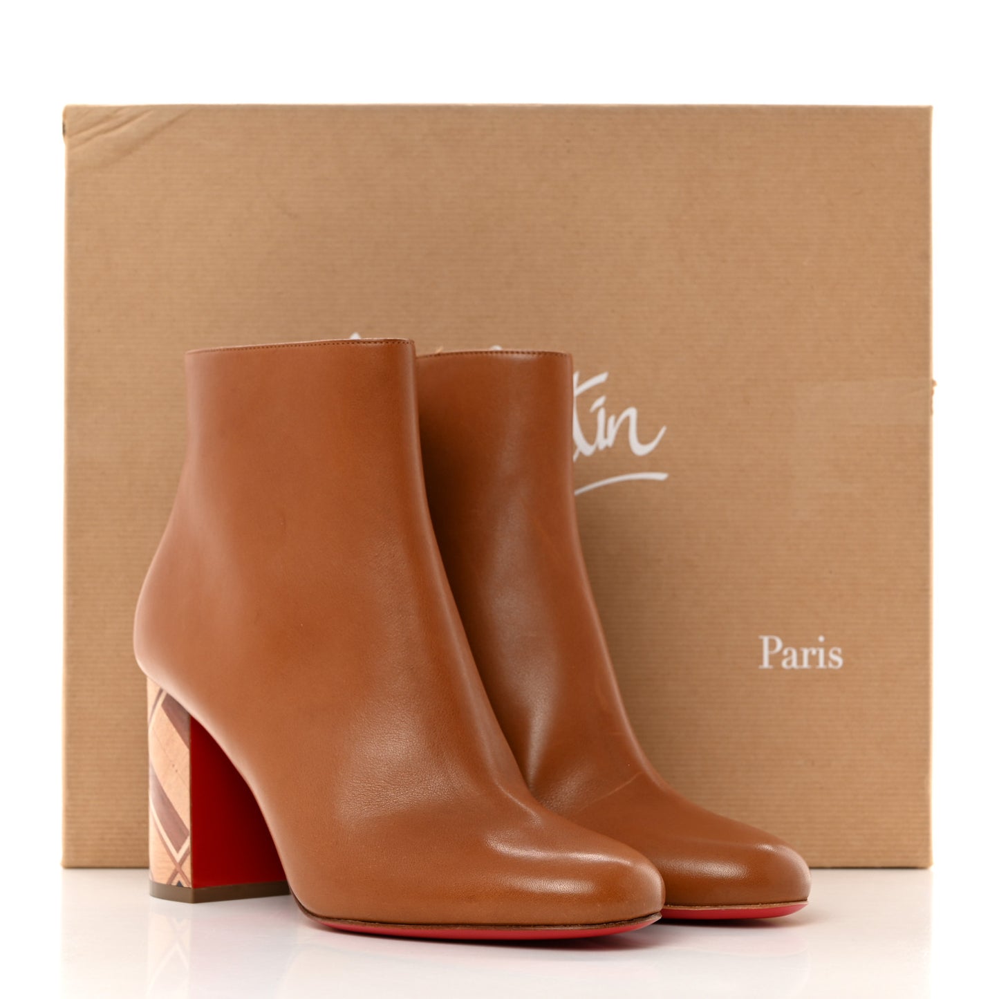 Calfskin Sahel 85 Ankle Boots 36 Cuoio