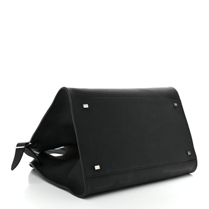 The Row Matte Grained Calfskin Soft Margaux 15 Black 4 of 9