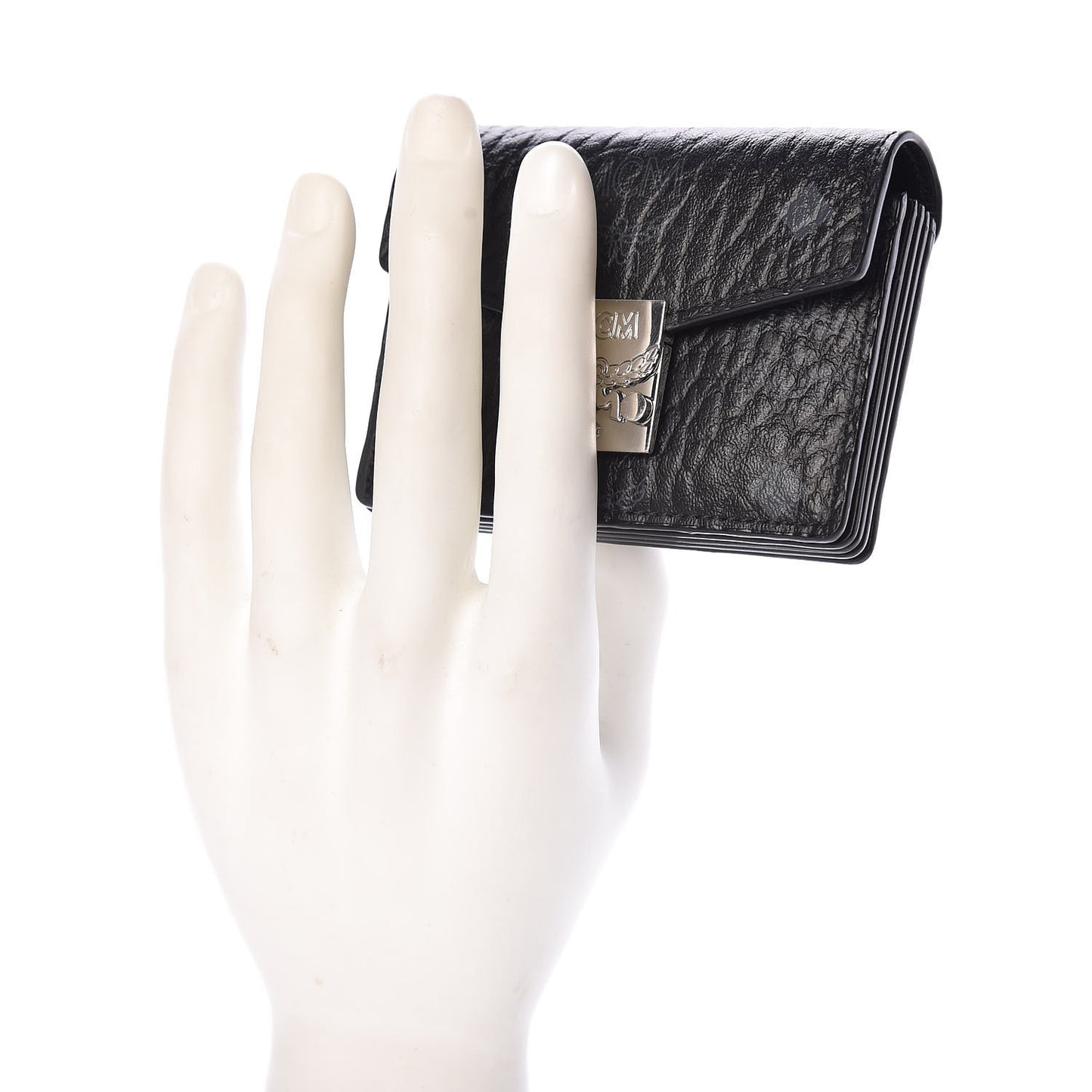 Visetos Mini Accordion Card Wallet Black