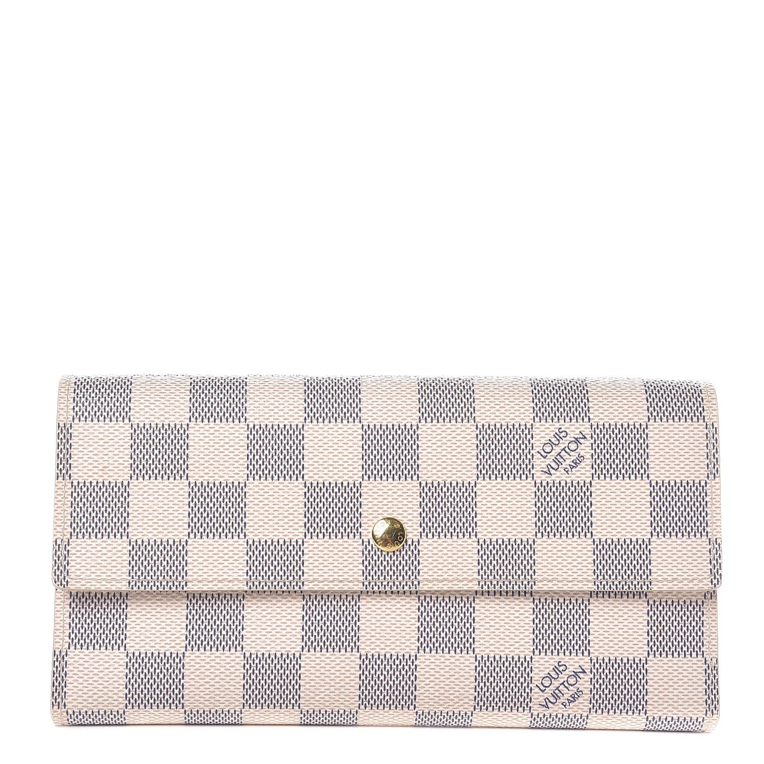 Louis Vuitton Damier Azur Porte Tresor International Wallet 1 of 7