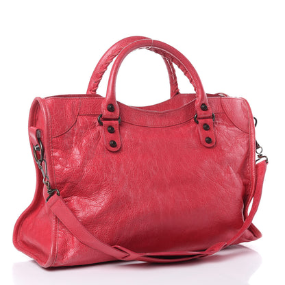 Balenciaga Agneau Classic Hardware City Rose Thulian 3 of 14