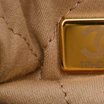 Chanel Shiny Calfskin Quilted Mini Chanel 22 White 7 of 10