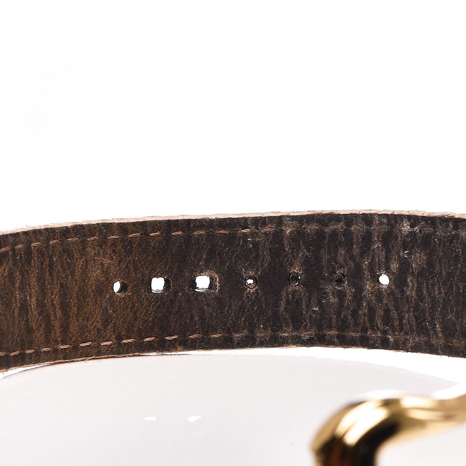 Fendi Stainless Steel Lizard Diamond Mother of Pearl 33mm B.Fendi Buckle Quartz Watch 6 of 9