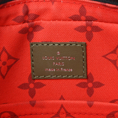 Louis Vuitton Monogram Trio Messenger Khaki Vermillion 6 of 8