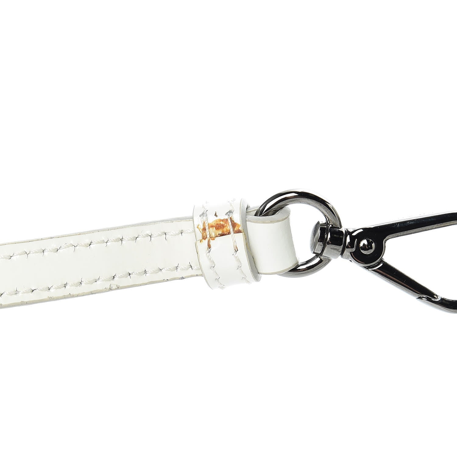 Prada Spazzolato Floral Crossbody White Black 12 of 13
