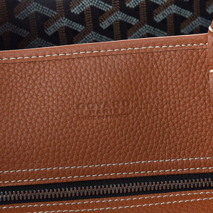 Goyard Goyardine Sac Hardy Pet Carrier PM Black Gold 10 of 10