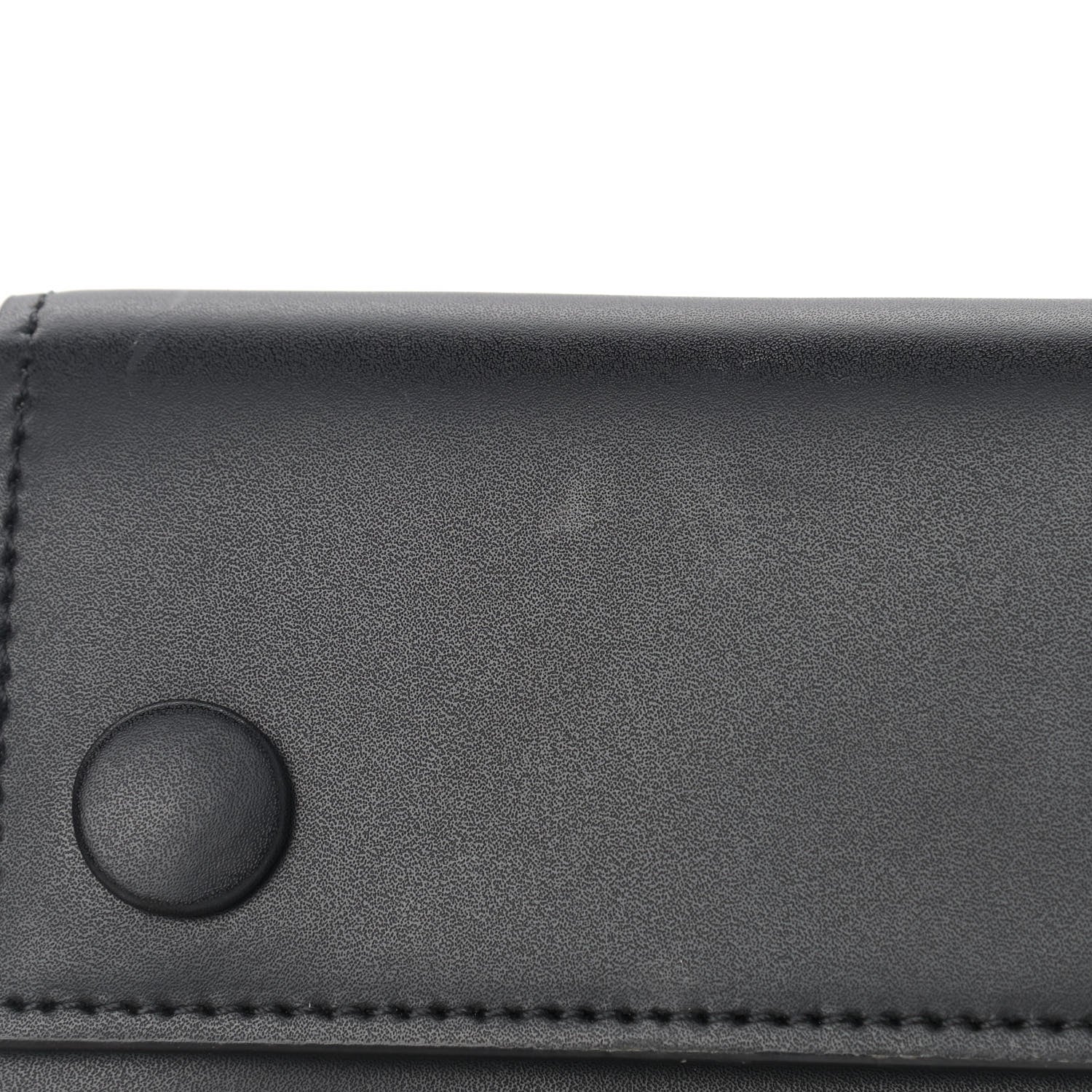 Valentino Garavani Calfskin VLTN Neck Strap Wallet Black 9 of 12