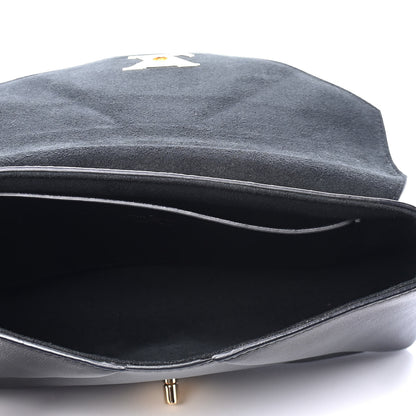 Louis Vuitton Calfskin Love Note Black 5 of 7