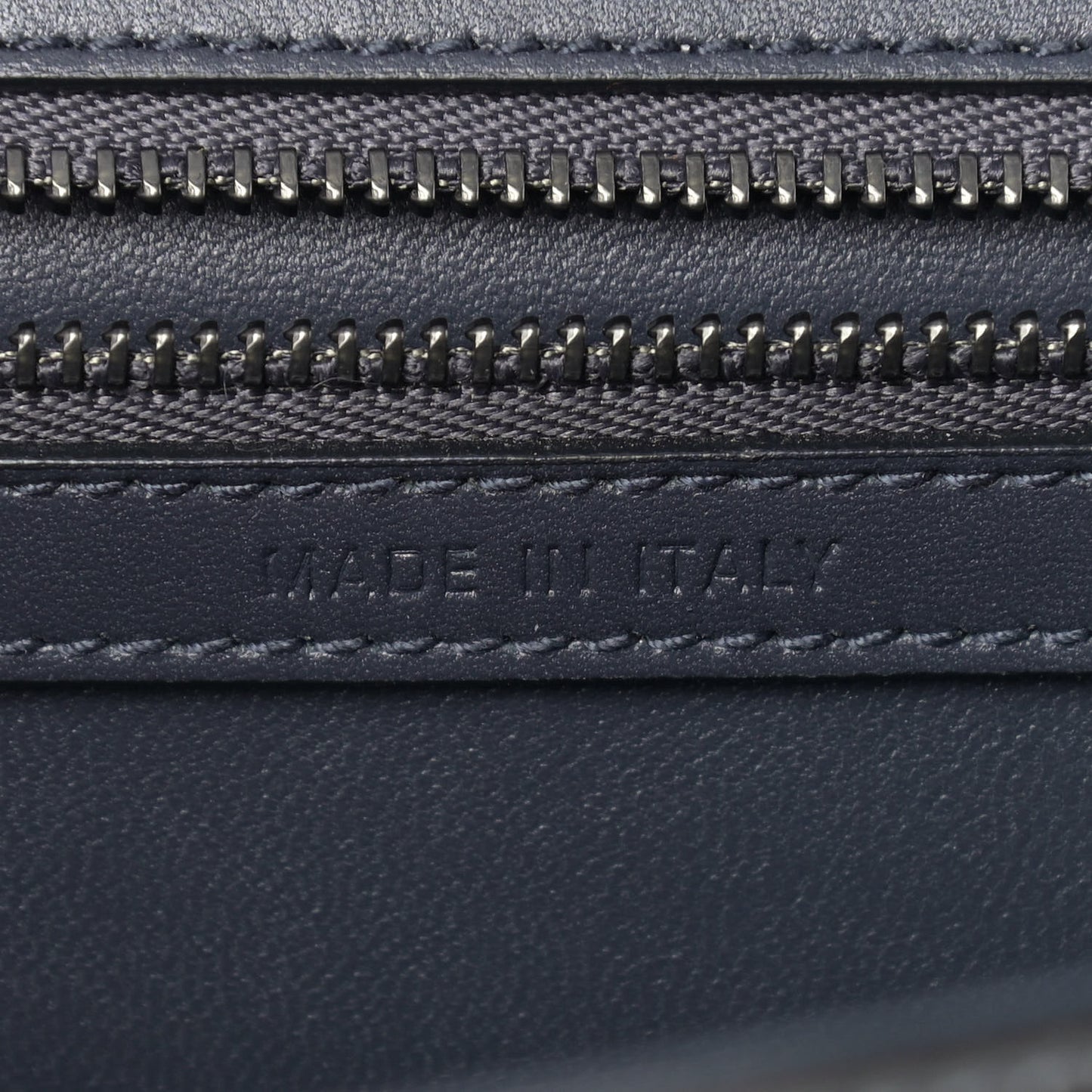 Metallic Calfskin Micro-Cannage Medium Diorama Flap Bag Graphite