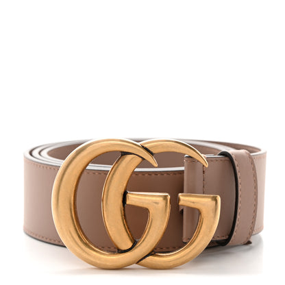 Gucci Calfskin Double G 40mm Belt 85 34 Porcelain Rose 1 of 5