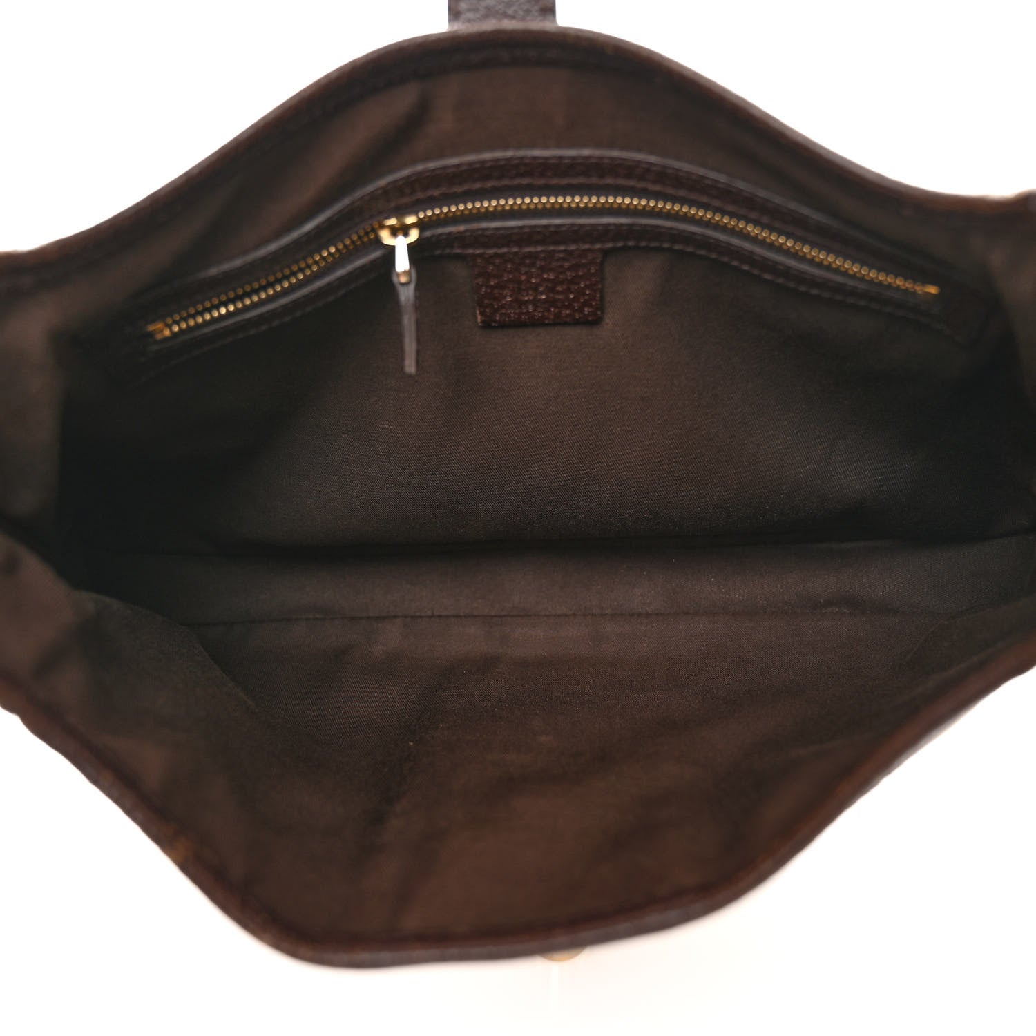 Gucci GG Supreme Monogram Azalea Calfskin Web Medium Jackie 1961 Hobo Beige Ebony Brown Sugar 5 of 11
