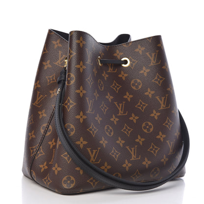 Louis Vuitton Monogram Neonoe MM Black 3 of 10