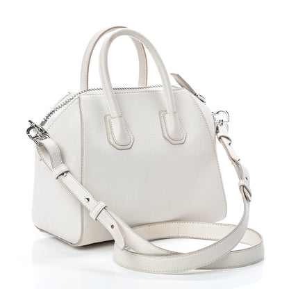 Givenchy Sugar Goatskin Mini Antigona White 2 of 16