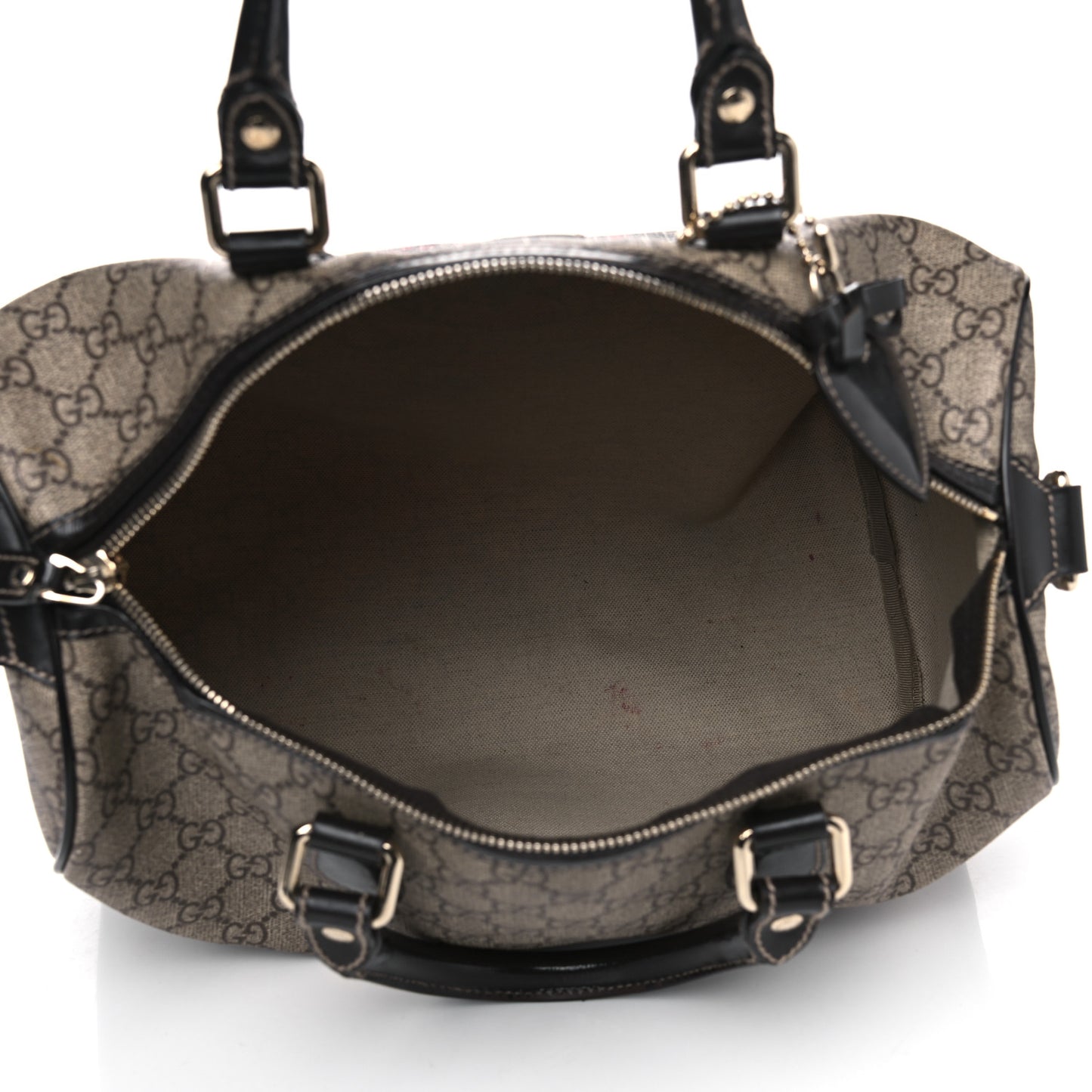 GG Plus Monogram Tattoo Heart Medium Joy Boston Dark Brown