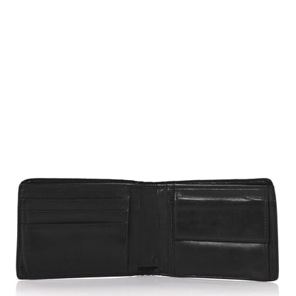 Bottega Veneta Nappa Maxi Intrecciato Bi-Fold Wallet Black 5 of 10