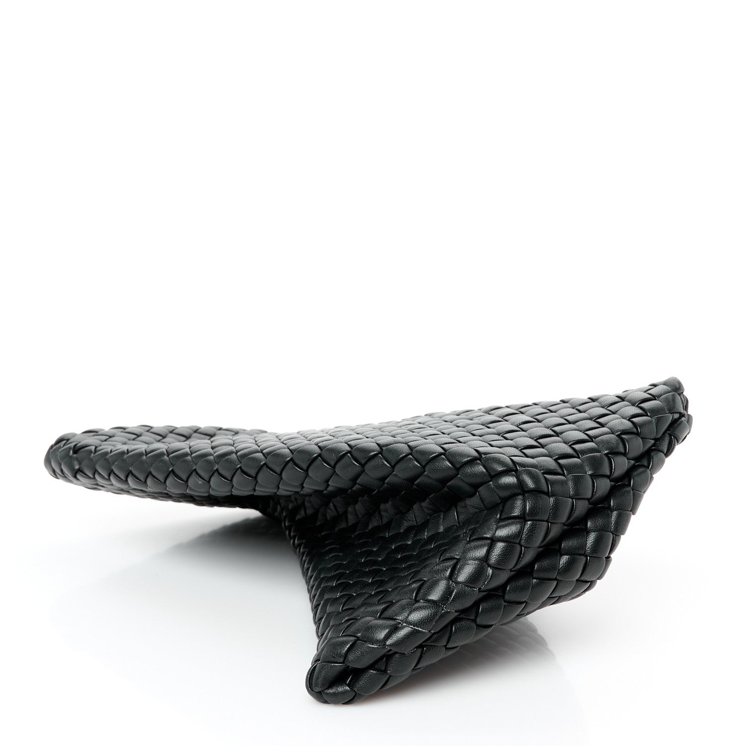 Bottega Veneta Nappa Intrecciato Crisscross Clutch Black 6 of 17