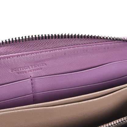 Bottega Veneta Nappa Intrecciato Zip Around Wallet Corot 7 of 9