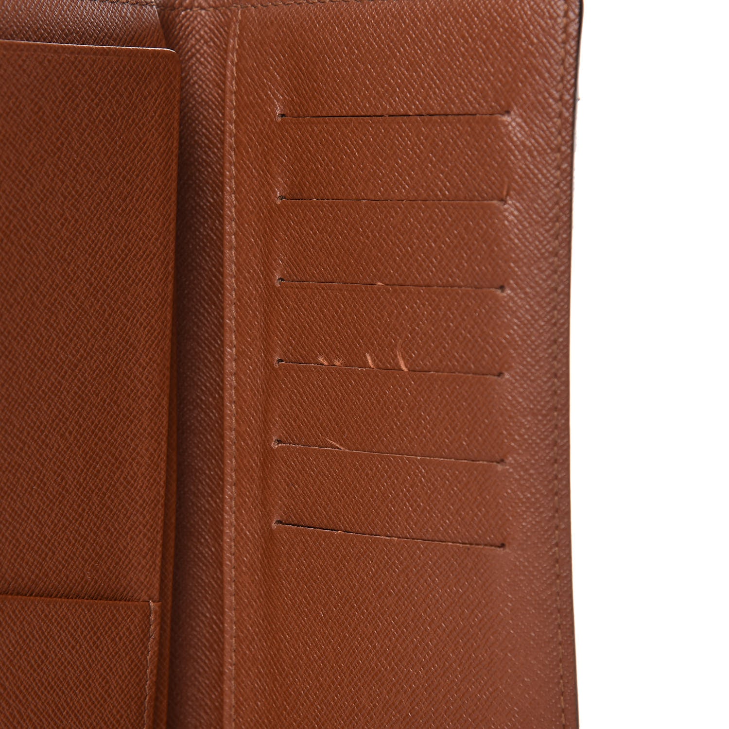 Louis Vuitton Monogram Porte Valeurs Checkbook Wallet 8 of 9
