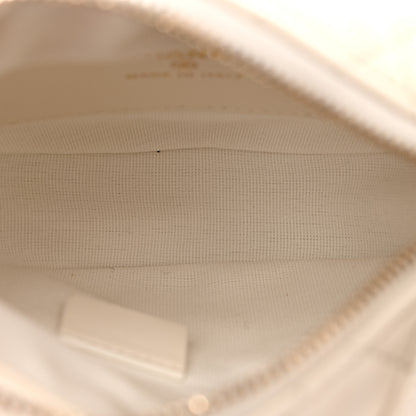 Chanel Lambskin Quilted Chain Around Pouch Hobo White 5 of 11