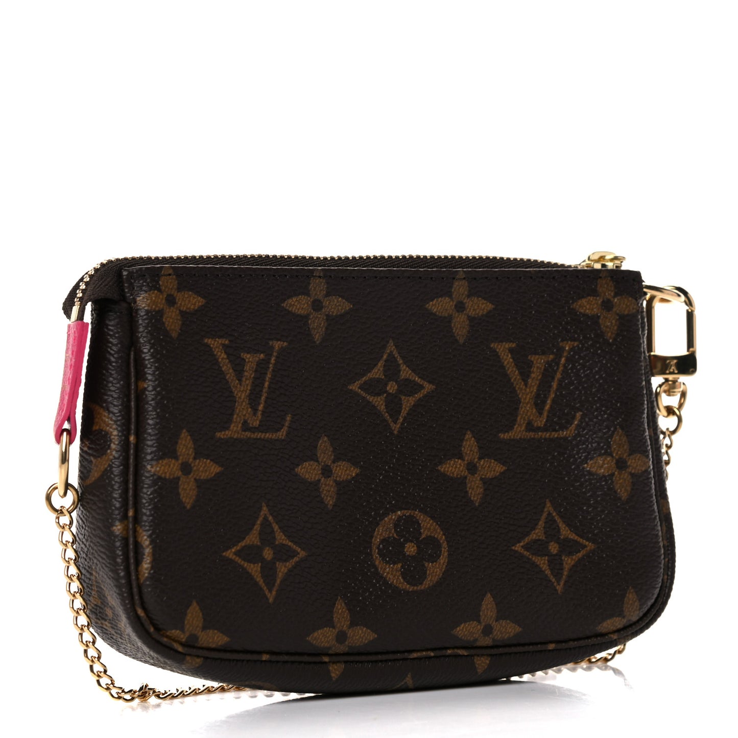 Monogram 2019 Christmas Animation Mini Courchevel Pochette Accessories Fuchsia