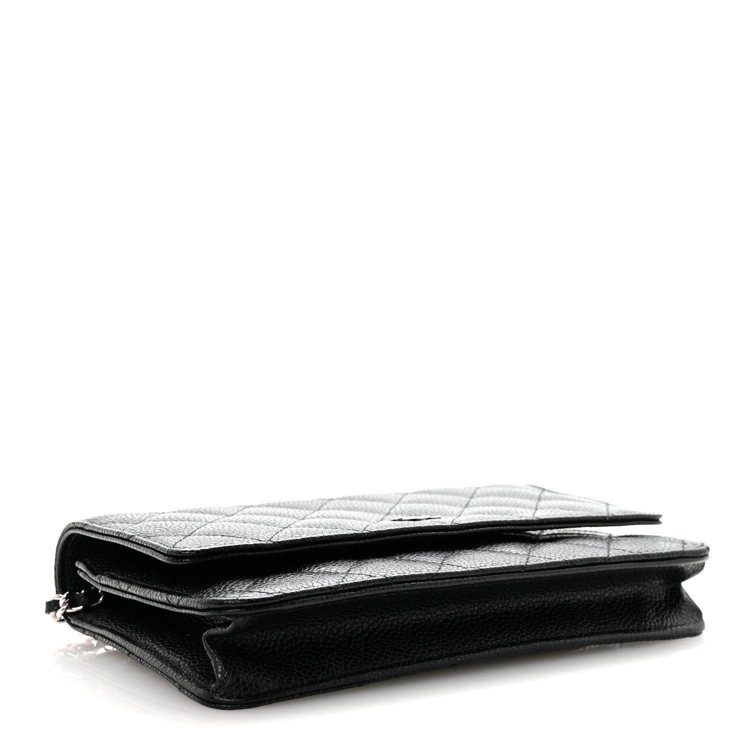 Chanel Caviar Quilted Wallet on Chain WOC Black 4 of 12