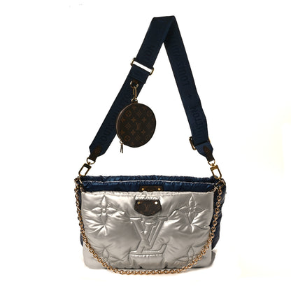 Louis Vuitton Econyl Monogram Pillow Maxi Multi Pochette Accessories Navy Silver 1 of 10