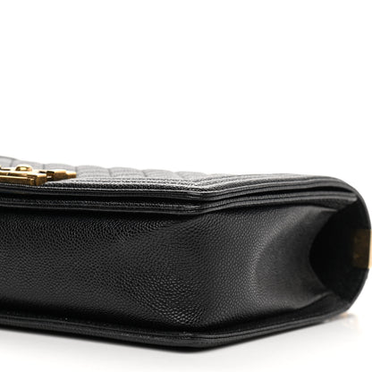 Chanel Caviar Quilted New Medium Boy Flap Black 6 of 12