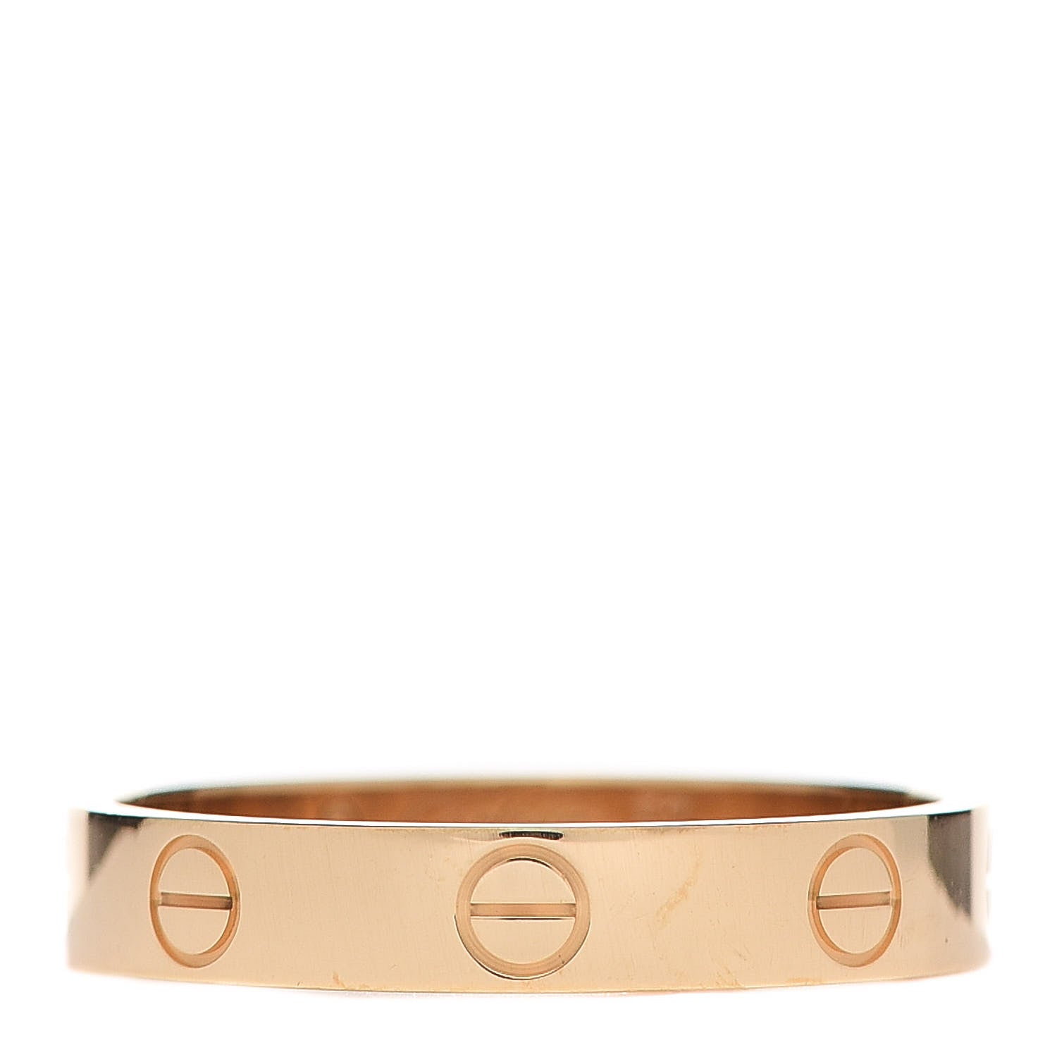 Cartier 18K Yellow Gold 3.5mm LOVE Wedding Band Ring 57 8 1 of 5