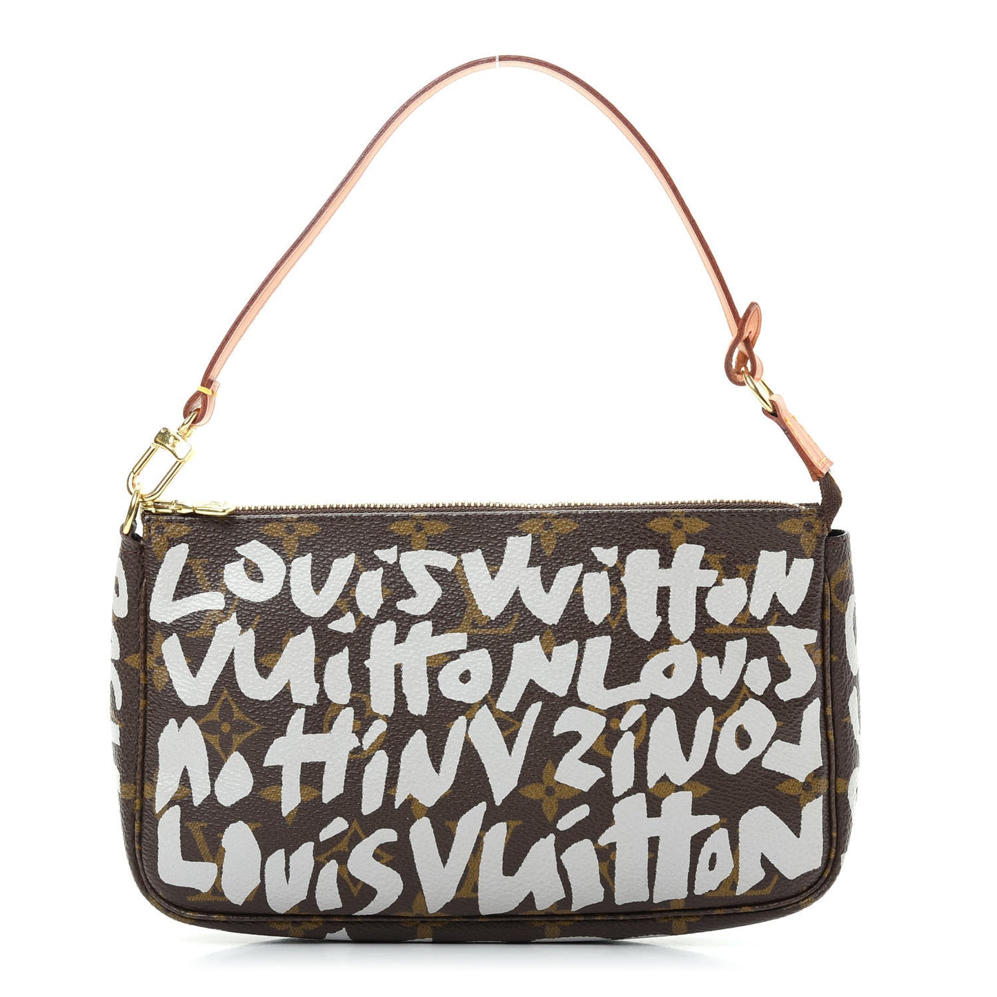 Monogram Graffiti Pochette Accessories Silver