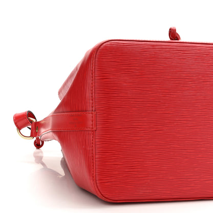 Louis Vuitton Epi Petit Noe Castillan Red 10 of 12