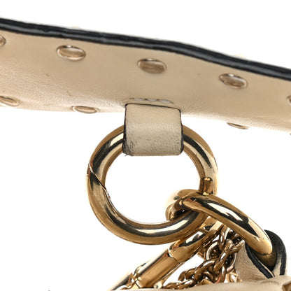 Valentino Garavani Nappa Small Rockstud Spike Shoulder Bag Light Ivory 13 of 14