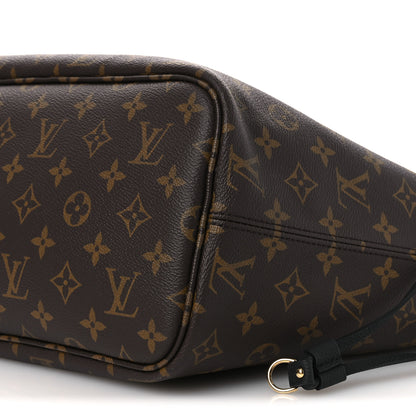 Louis Vuitton Monogram Calfskin Neo Neverfull Inside Out MM Black 18 of 20