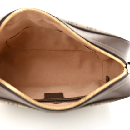 Gucci GG Supreme Monogram Web Small Ophidia Shoulder Bag Brown 5 of 10