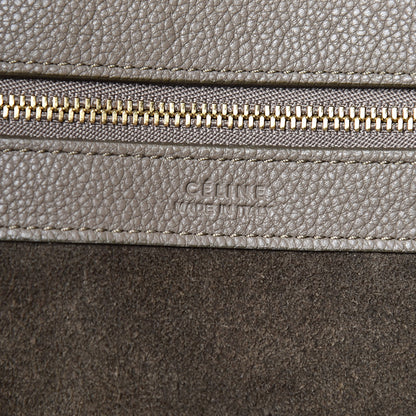 Celine Soft Grained Calfskin Medium Belt Cabas Phantom Taupe 7 of 19