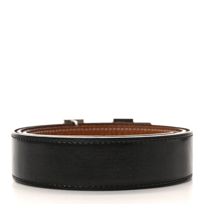Hermes Box Togo 42mm Belt 95 38 Black Gold 2 of 4