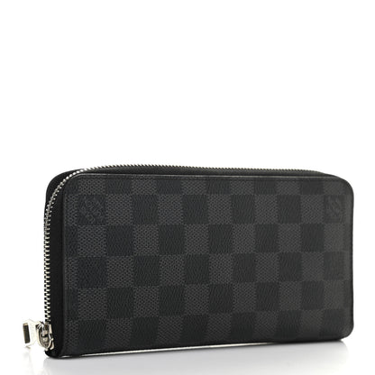 Louis Vuitton Damier Graphite Zippy Wallet Vertical 3 of 7