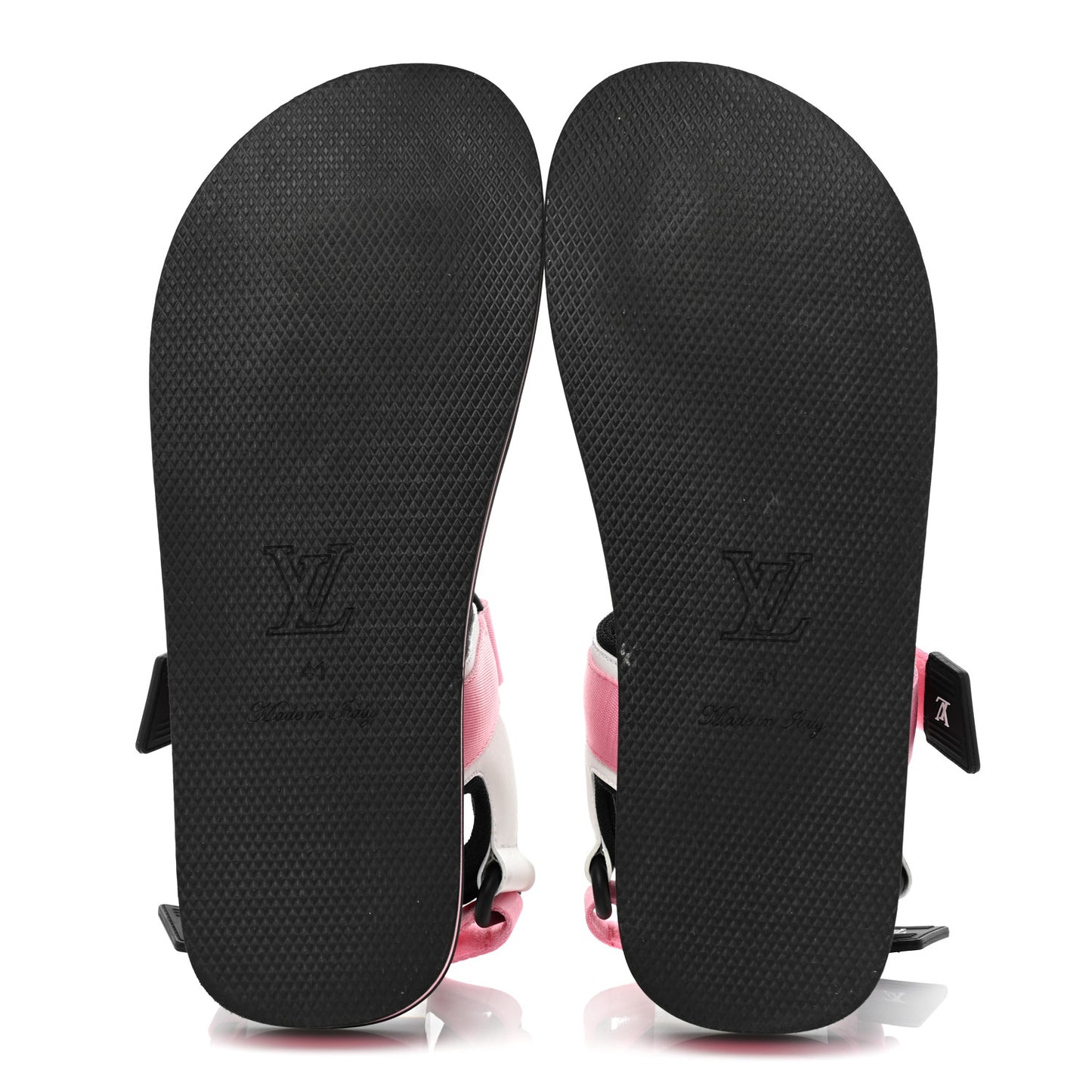 Monogram Flat Arcade Sandals 41 Pink