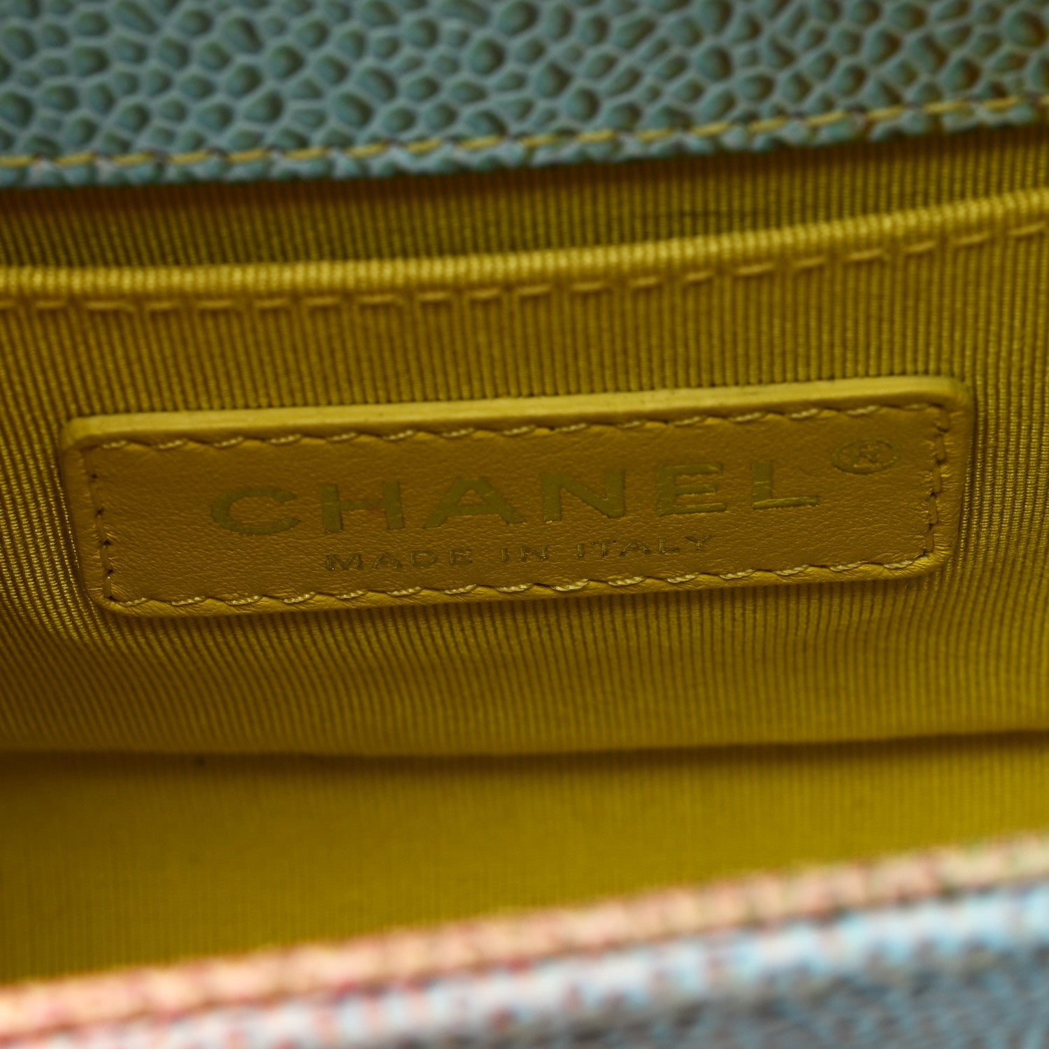 Chanel Caviar Quilted Small Cuba Rainbow Boy Flap Multicolor 6 of 10