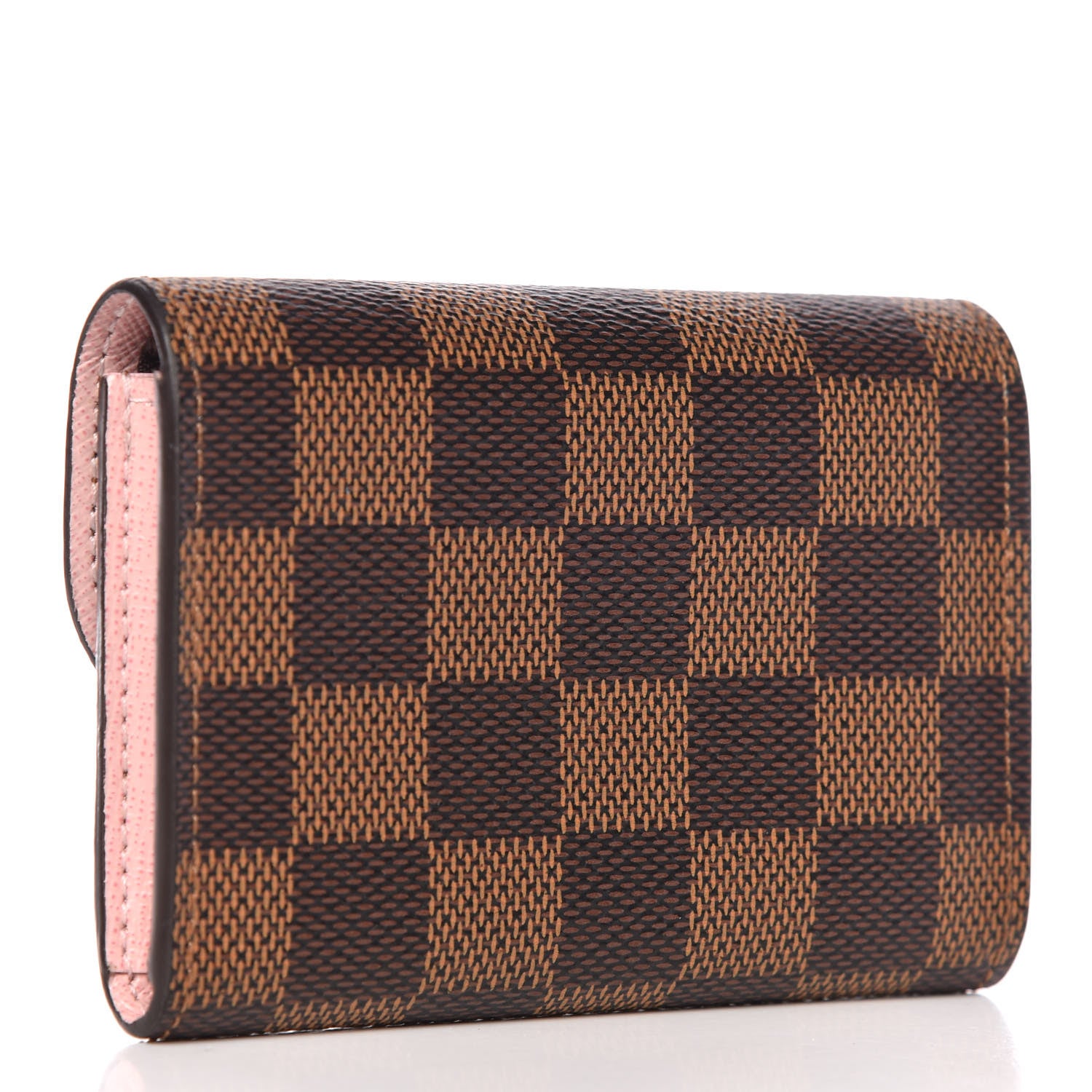 Louis Vuitton Damier Ebene Rosalie Coin Purse Rose Ballerine 3 of 10