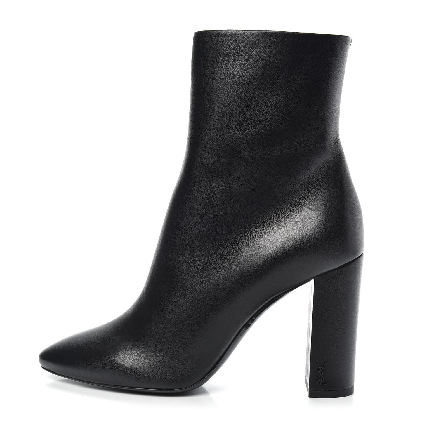 Nappa Vendome Loulou Ankle Zip Boot 39.5 Black