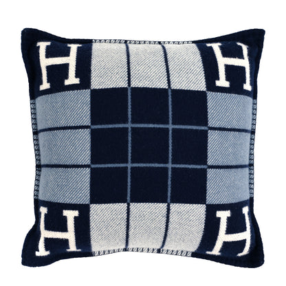 Hermes Wool Cashmere Avalon III Pillow PM Ecru Caban 1 of 3