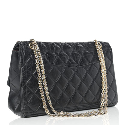 Chanel Aged Calfskin Quilted 2.55 Reissue 227 Flap Black 2 of 21