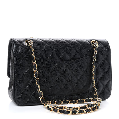 Chanel Caviar Quilted Medium Double Flap Black 3 of 9