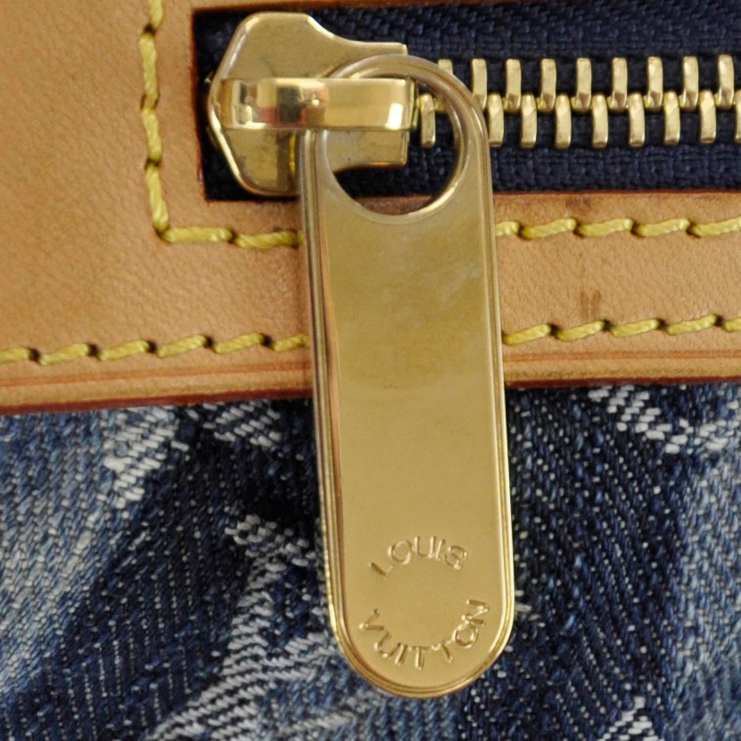 Denim Raye Porte Epaule MM