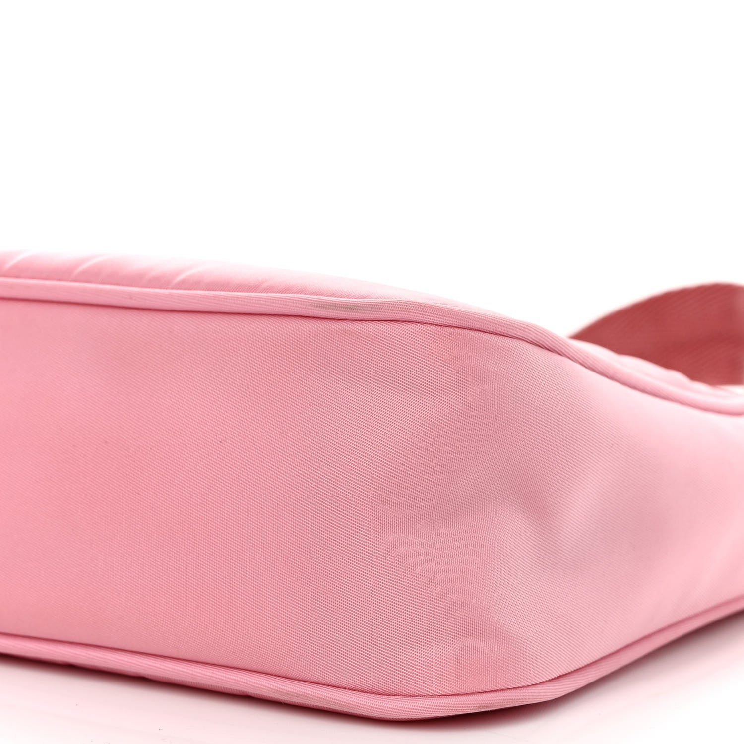 Prada Tessuto Nylon Saffiano Mini Re-Edition 2000 Bag Rosa 11 of 12